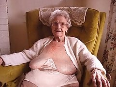 Only wrinkled grandmas with saggy tits